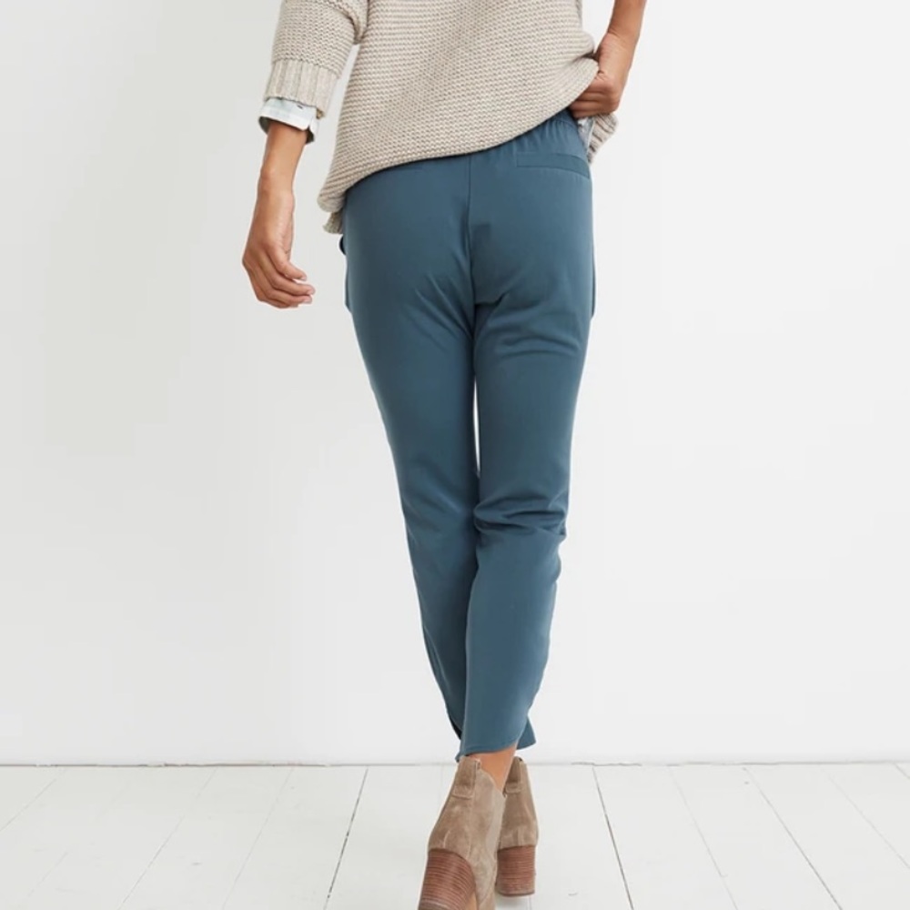 Marine Layer Blue Women's Pants - Picture 3 of 5
